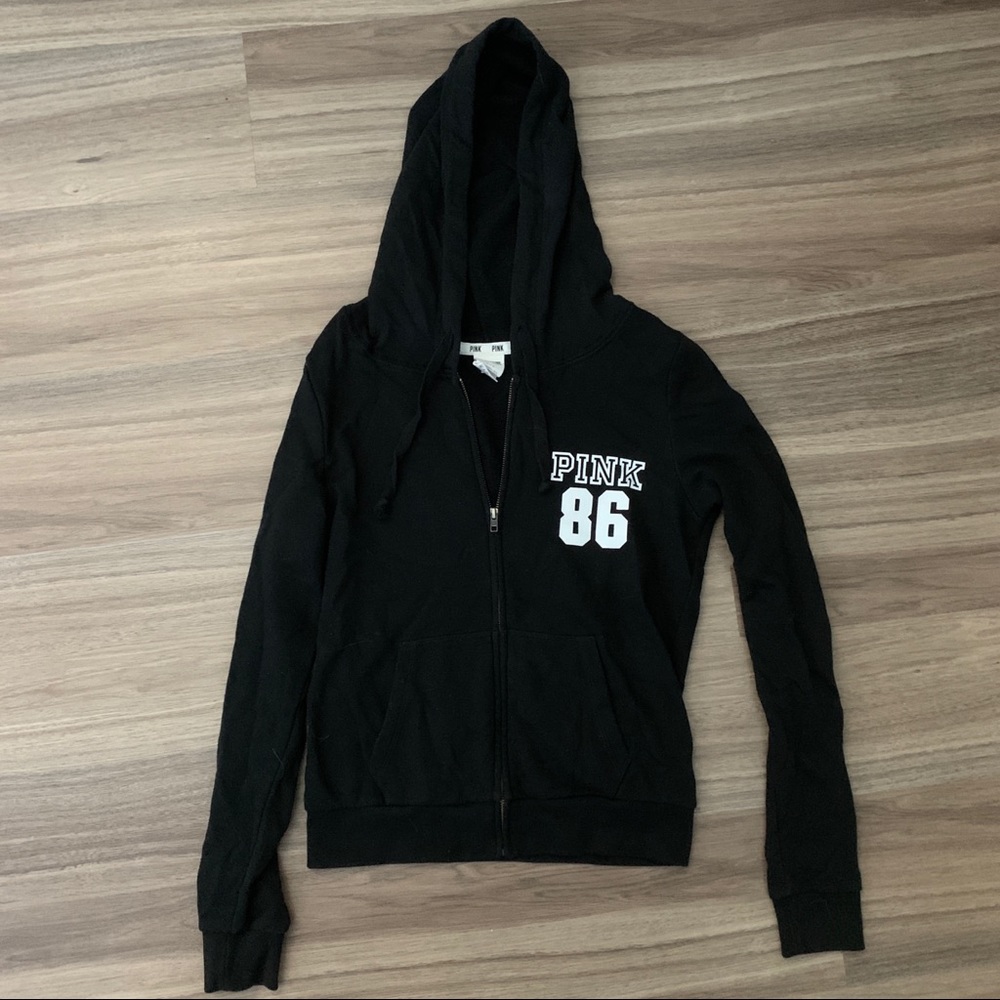 PINK Zip-up Hooded Jacket